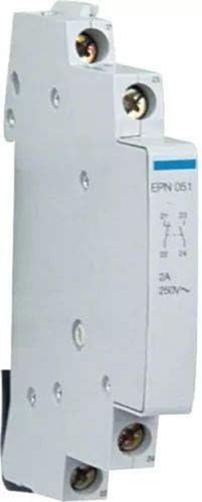 Contact auxiliaire 2A 250V pour automatiser l'éclairage de la maison