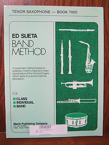Ed Sueta Band Method: Tenor Saxophone, Book Two