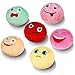 smartelf Squeaky Dog Toys Weiche gefüllte Bälle, Interaktives Fetch Play Hundespielzeug für kleine mittelgroße Hunde, 6 Stück in 1 Packung