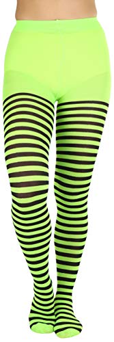 Image of ToBeInStyle Women's Nylon Horizontal Striped Tights