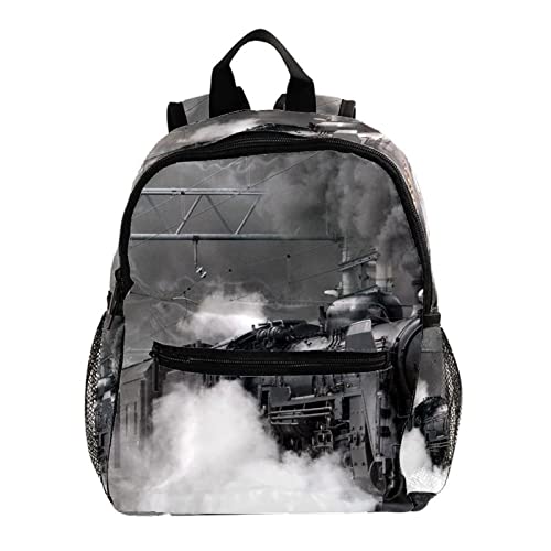 Sac à dos garçons filles style rétro de 30,5 cm pour la maternelle et les sorties