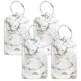 GDJEGE Etiquetas de equipaje para maleta,