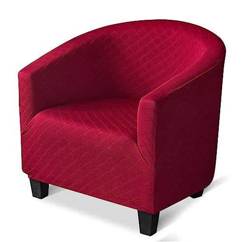 Impression Housse de Chaise Chesterfield Cabriolet 1 Pièces, Housse de Chaise de Baignoire, Housse de Fauteuil Protecteur de Chaise de Club Ensemble, Housse...