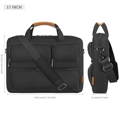 Bolso para portátil DOMISO 17-17.3 pulgadas negro miniatura 4