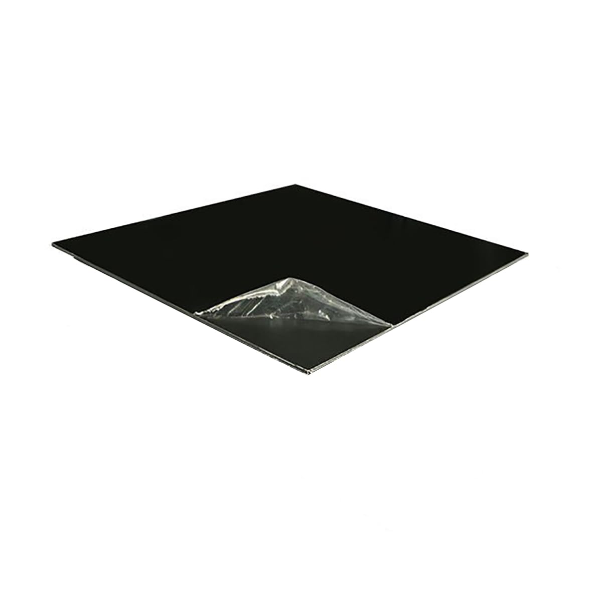 Tavole in ABS Lastre di plastica Lastre Modello Materiale Architettonico Etichetta per ufficio con incisione con nome Nero 1 pezzo, 300 x 300 x 25 mm