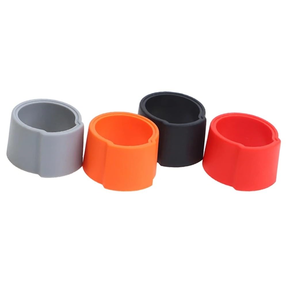 Abrazadera fija de silicona para saxofón tenor, soprano y saxofón tenor, elástico, antideslizante, 3 Á 2 cm