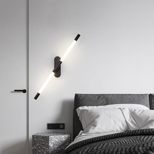 Lámpara de pared moderna de aluminio y acrílico de diseño minimalista
