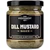 The Condiment Company Dill Mustard 190g, Mustard Sauce for Fish, Sandwiches, Dressings & Dips, Vegan Dill Sauce for Salmon