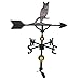Montague Metal Products 32-Inch Deluxe Weathervane with Swedish Iron Owl Ornament
