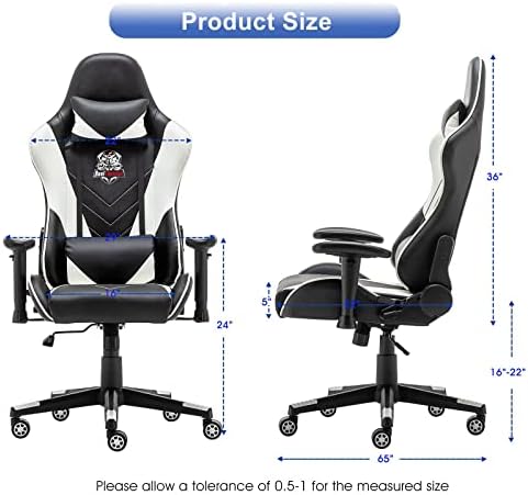gaming chair 400 lb weight capacity