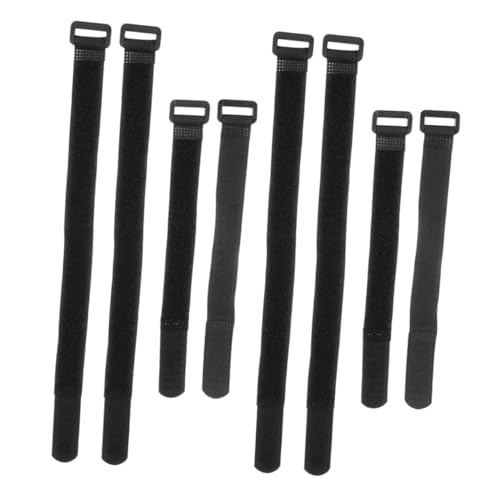 Gogogmee 8Pcs Bike Wheel Stabilizer Straps Durable Mountain Bicycle Transporting Accessories with High Strength Buckle Lengths for Secure Bike Rack Fixing