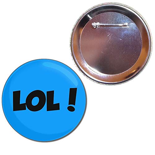 BadgeBeast.co.uk LOL! Laugh Out Loud! - Insignia del botón de 77 mm