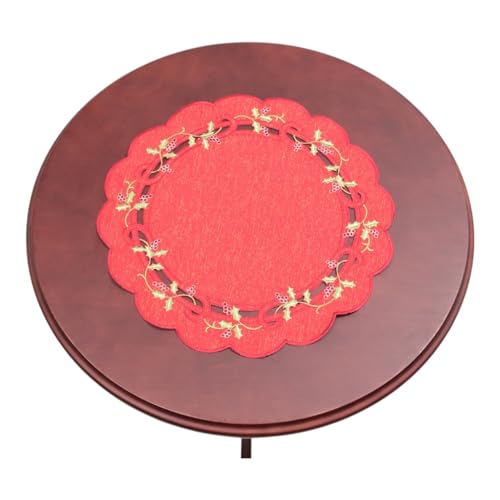 Vivienne(���B���B�A��) �y �~�` �e�[�u���Z���^�[ 38cm ���b�h �z �T���E���h�z�[���[�V���[�Y �q�C���M �N���X�}�X �e�[�u���R�[�f�B�l�[�g J25014-TC38/RE