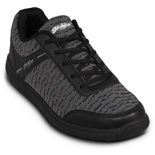 Foto von EMAX | Bowling-Schuhe Herren Damen | KR Strikeforce - Flyer Mesh | Schwarz | Bowlingschuhe Männer Frauen Größe 39 (US 6,5)