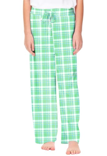 Image of Remimi Girl Boy Plaid Pants Drawstring Summer Casual Loose Bottoms 5-14 Years