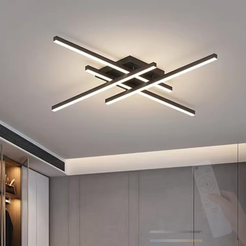 Lampe de plafond minimaliste longue pour le salon et la chambre