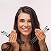 KESHIMA Professional Eye Makeup Brushes Set with Eyeshadow & Blending Brush, Smudge, Angled Crease, Pencil, Angled Eyeliner and Bent Eyeliner