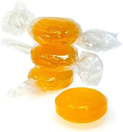 SweetGourmet Butterscotch Buttons Hard Candy - Arcor Premium Bulk 1 Pound Bag