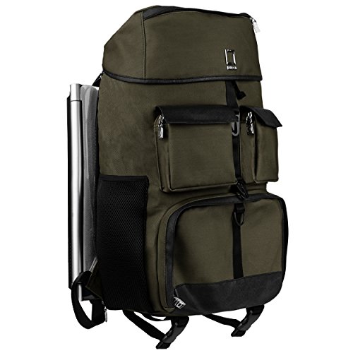 Lencca Lenlea222 Logan Adaptable Slr/Dslr Camera & Accessories Rucksack Backpack Bag (Forest Green) #TOP2