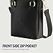 True Religion Women's Tote Bag Purse, Travel Shoulder Handbag with Adjustable Crossbody Strap, Black