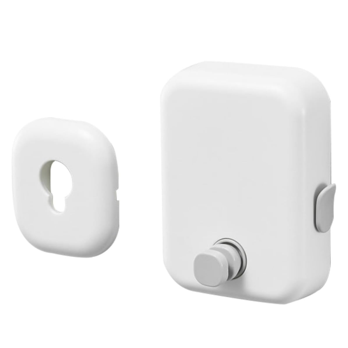 YARNOW Filo Stendibiancheria Telescopico Bianco 4,2m in Acciaio Inossidabile e Abs Leggero e Portatile per Hotel e Attività All'aperto