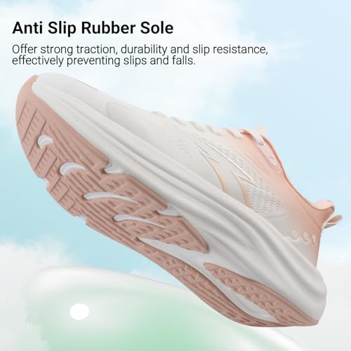 Image of Beita Women's Width Walking Shoes Wedge Running Tennis ActiveFloat Non-Slip Comfortable Breathable Sports Athletic Rubber Outsole Sneakers, Breathable,Workout, Gym, Fashion