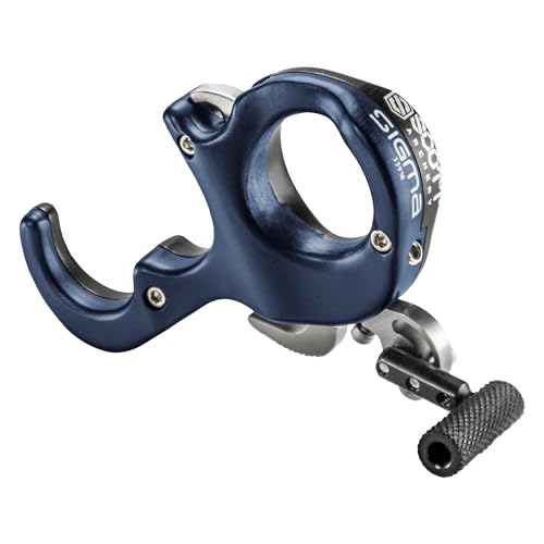 Scott Archery Sigma Release 3 Finger Gunmetal,Black