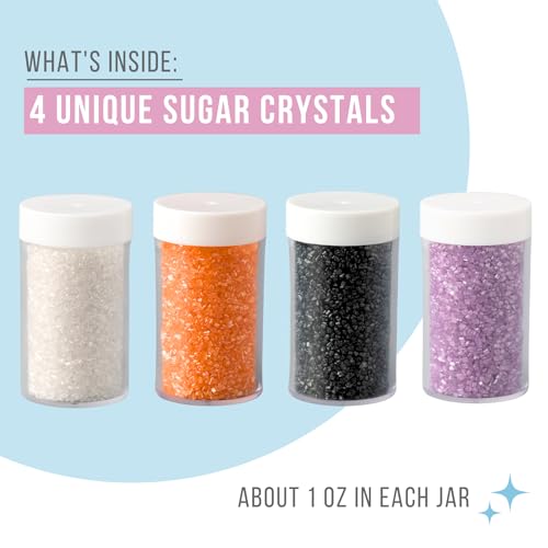 Image of Sweets Indeed Sprinkles, 4 Pack, Edible Sprinkle Mix, Perfect for Cake Decorations, Baking, Ice Cream, Cookies, Cupcake Topper (Halloween Sugar)