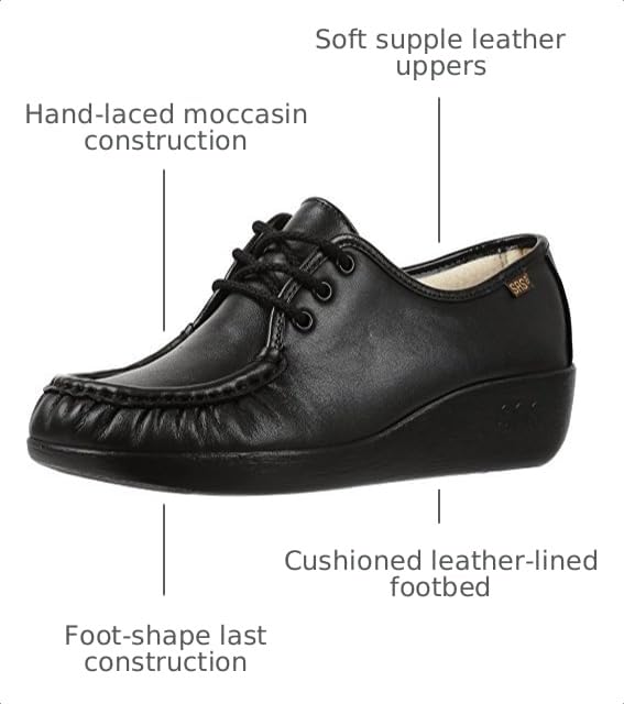 Image of SAS Bounce Lace Up Comfort Moc