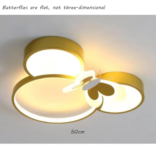 Lampe de plafond papillon pour une chambre de bébé douce et moderne - 3