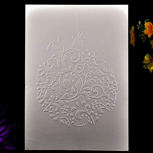 Kwan Crafts 4 Pcs Different Style Christmas Deer Tree Giftbox Plastic Embossing Folders For Card Making Scrapbooking And Other Paper Crafts #TOP6