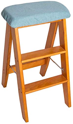 Escabeau domestique en bois avec siège éponge pour le jardin