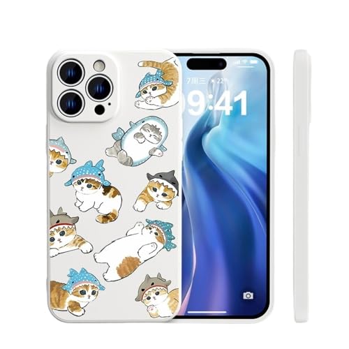 �T���l�R �A�I�T�� �X�}�z�P�[�X IPhone16 Pro �g�уJ�o�[ IPhone15 Plus iPhone14 iPhone13 iPhoneSE Mofusand �G���O�b�Y ���^ ��k �ϏՌ� ���@��Ή� �S�ʕی�(A02,IPhone 16 p