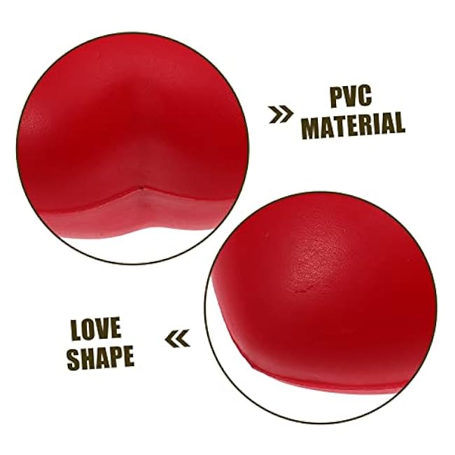 Heart Shaped Hand Exercise Ball for Strength Training and Stress Relief Squeeze Ball for Finger Massage and Hand Grip Therapy Compact Portable Strength Trainer for Athletes