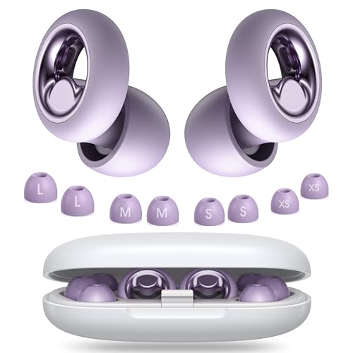 Vosaf Ear Plugs for Sleeping Noise Cancelling, Reusable Silicone Ear