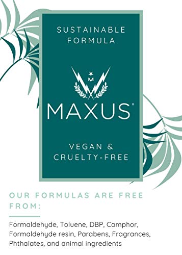 Maxus Nails Strengthener 2.0, Strengthening Nail Polish, Nail Hardener, 0.5 Fluid Ounces #TOP2