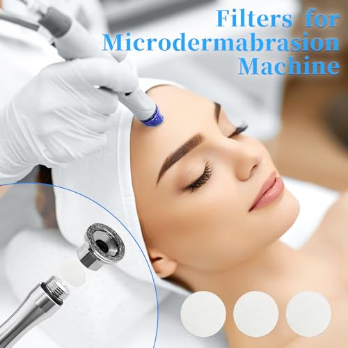 PETDCHEB 800 Peças Microdermoabrasão Filtros 10Mm Microdermoabrasão Almofadas Microderm Filtros Subs