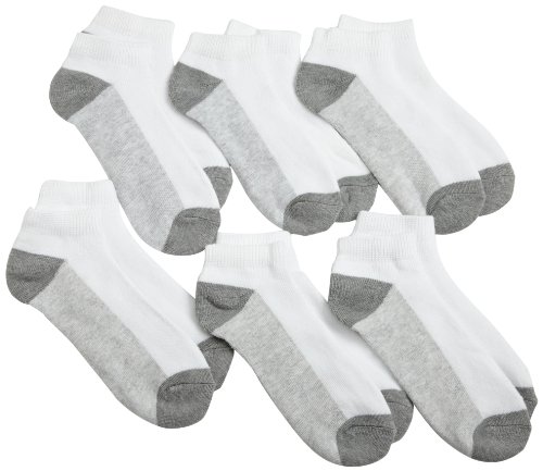 Fruit Of The Loom Big Boys' 6 Pack Low Cut Socks