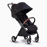 Recién nacido a niños: adecuado desde el nacimiento hasta los niños pequeños (15 kg) con una posición más alta del asiento que se reclina a los frenos de giro y un arnés de seguridad de 5 puntos