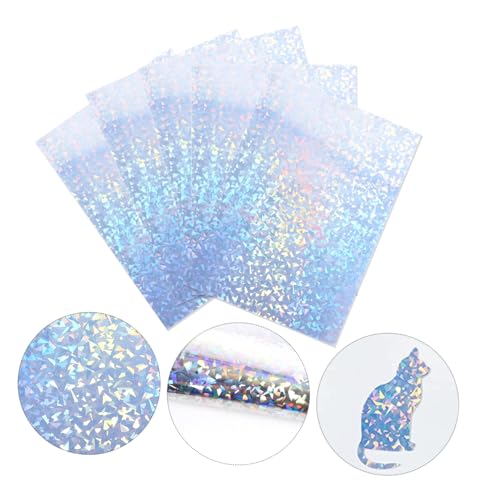 Papier adhésif holographique imprimable pour des stickers aux reflets purs