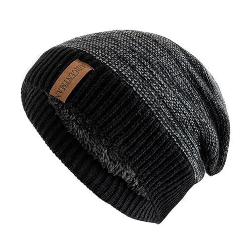 Gorros de invierno unisex confeccionados con punto tejido de alta calidad
