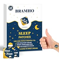 Sleep Patches for Adults Extra Strength Insomnia -Containing melatonin -Natural Patch of Magnesium and Sour Cherry Extract,Plant-Based Sleep Support, Suitable for Both Men and Women - 60 Count HH11