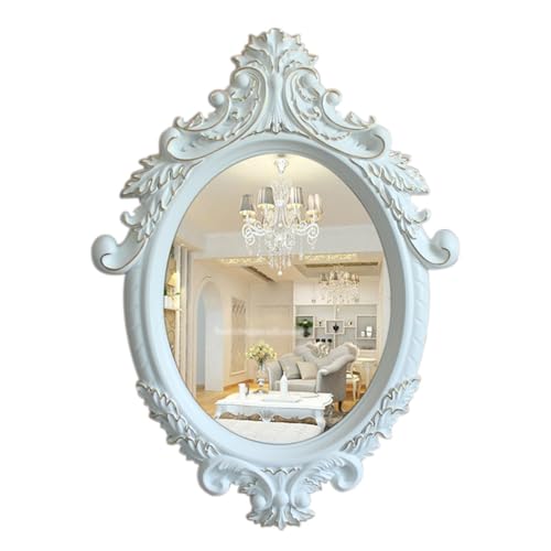 Espejos Decorativos de Pared Vintage Blanco Marca Generic