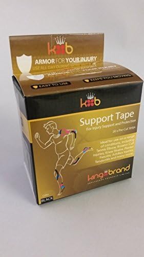 KB Support Tape - Continuous Roll (Blue) - Ideal for Supporting Plantar Fasciitis, Rotator Cuff Injuries, Tennis Elbow, Golfers Elbow, Knee Injuries & Achilles Tendonitis and much more