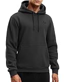G Gradual Men's Fleece Hoodies Pullover Soft Warm Athletic Workout Gym Hooded Sweatshirt for Men with Pockets(Grey,2XL)
