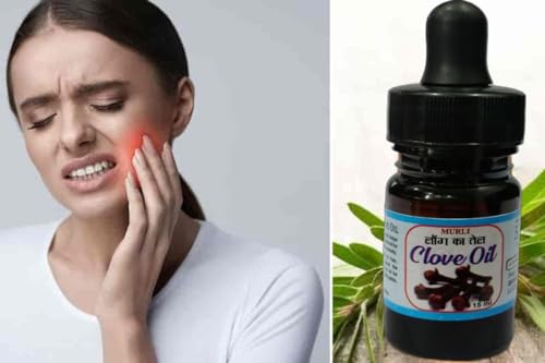 Image of 100% Natural Clove Oil, Long Ka Tel for Teeth, Skin and Hair-15ML (Pack of 1)