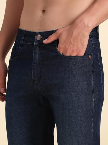 Image of Vogaan Regular Fit Stretchable Jeans for Men | Men's Stylish Denim Cotton Pants