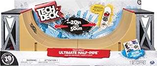 TECH DECK - Ultimate Half-Pipe Ramp and Exclusive Primitive Pro Model Finger Board, for Ages 6 and Up