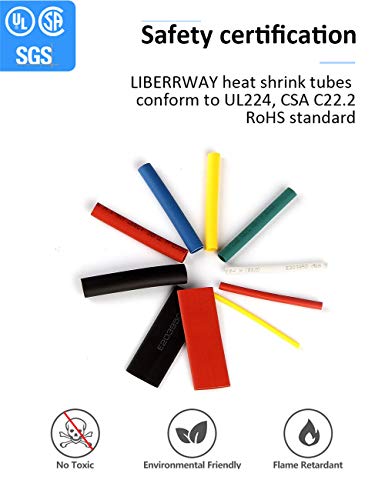 Tubo termoretraibile LIBERRWAY 615 pezzi Guaine