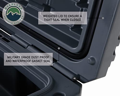 Overland Vehicle Systems 117 Quart Dry Storage Box, Overland Storage Case, Off Road Storage Case, Waterproof #TOP3
